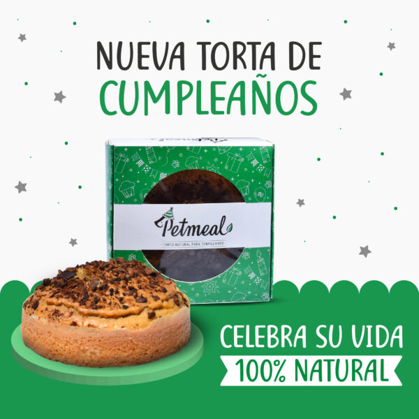 Torta natural para cumpleaños