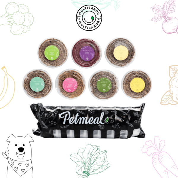 Petmeal Dieta Cocida Natural Perros - Multisabor Res 700